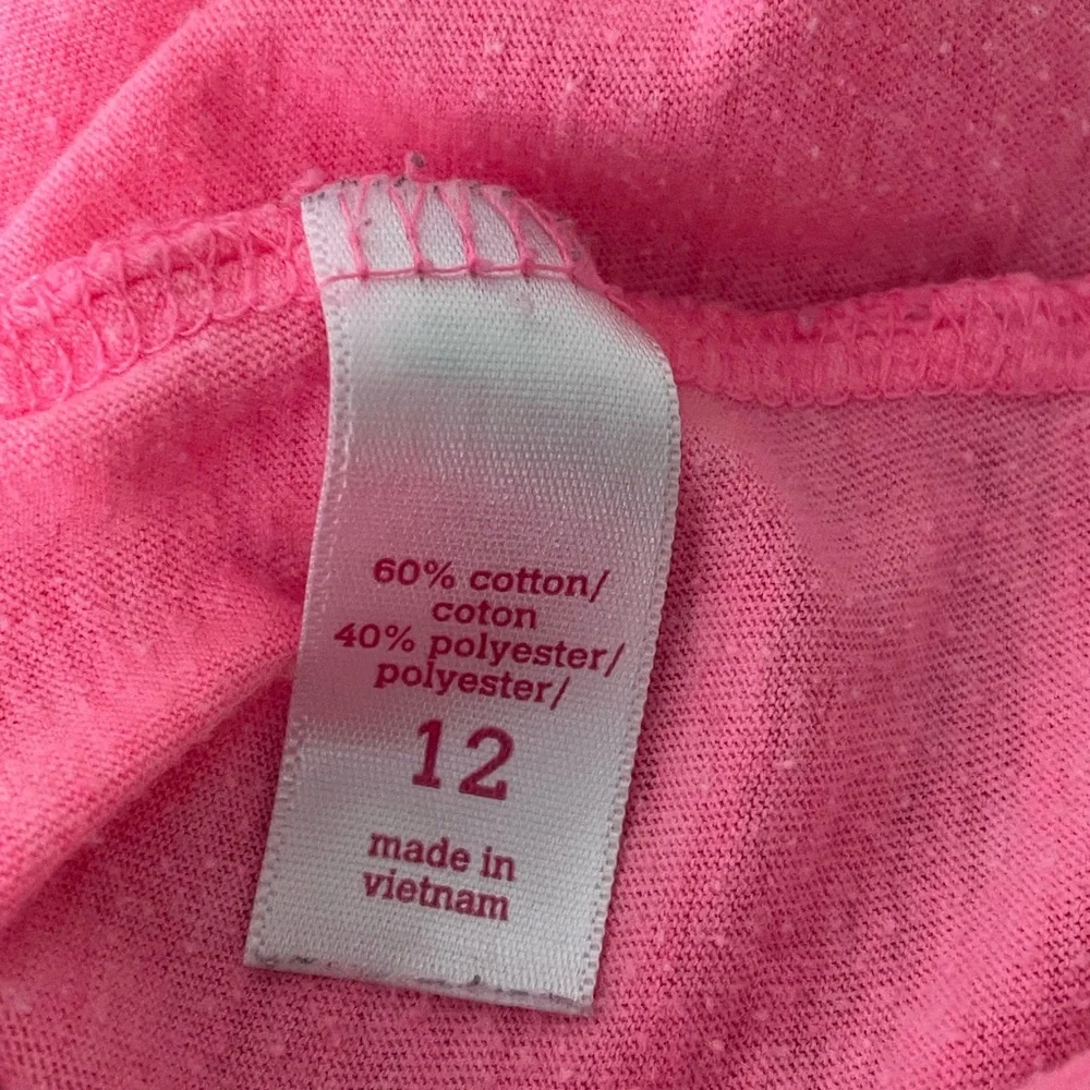 * Justice Pink Dance Top * Size 12‎ * Wild About Music *